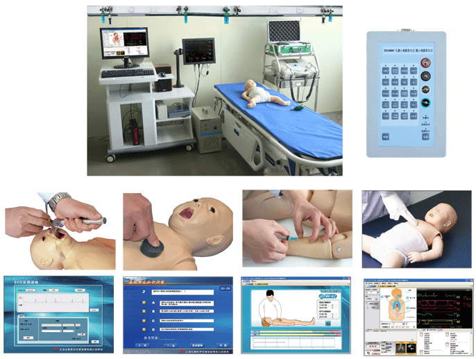 嬰兒綜合急救技能訓(xùn)練系統(tǒng)，女兒急救模型