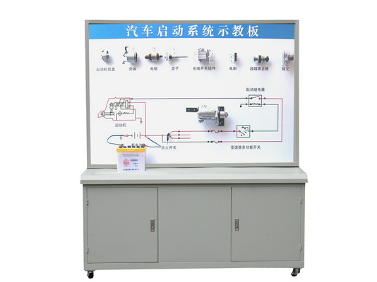 汽車起動系統(tǒng)示教板、汽車起動系統(tǒng)實訓臺