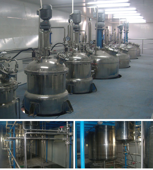 LG-PJ系列 全自動多聯不銹鋼發(fā)酵罐—大型發(fā)酵車間
