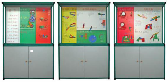 多媒體控制機械原理陳列柜