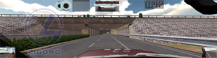 LG-SD01 4D動(dòng)感汽車(chē)駕駛模擬器（真車(chē)部件）