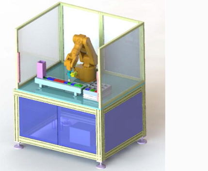 工業(yè)機(jī)器人搬運(yùn)碼垛工作站