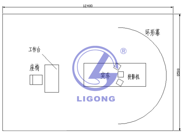 大型運(yùn)輸車(chē)駕駛模擬器