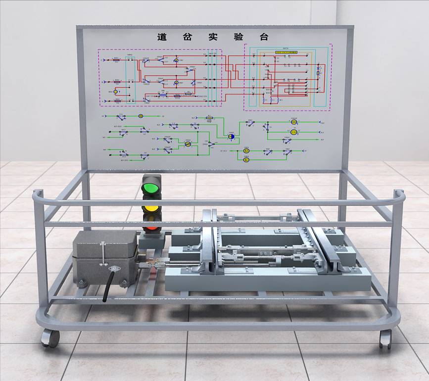 城市軌道交通道岔信號實(shí)訓(xùn)系統(tǒng)實(shí)驗(yàn)臺