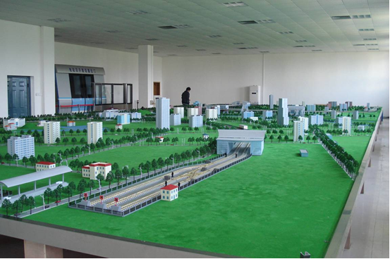 城市軌道沙盤地鐵輕軌車站運(yùn)營模型