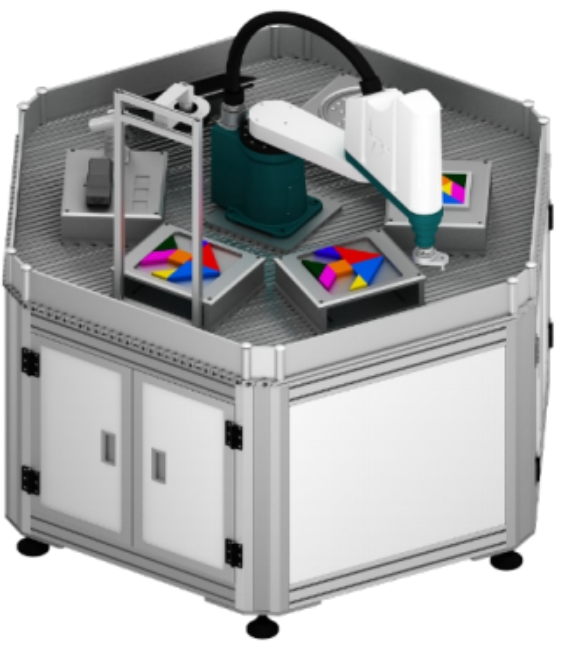 LGJ-SJ42智能機(jī)器人(六面式)多功能應(yīng)用實(shí)訓(xùn)裝置