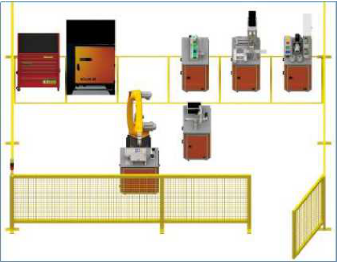 LGJ-SJ46智能機器人(組合移動式)實訓(xùn)裝置