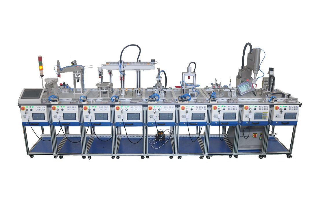 LGJ-SJ66模塊化柔性自動化生產(chǎn)實(shí)訓(xùn)系統(tǒng)