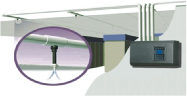 管網(wǎng)式極早期煙霧探測報(bào)警系統(tǒng)實(shí)訓(xùn)裝置