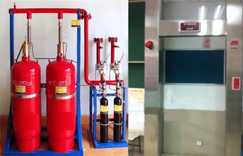 管網(wǎng)式氣體滅火系統(tǒng)考核培訓(xùn)裝置