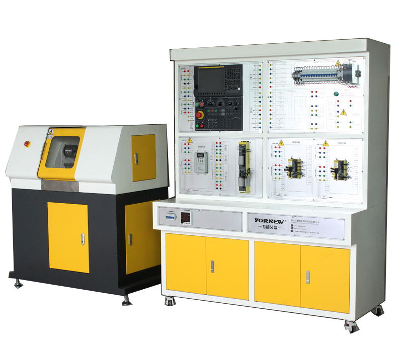 數(shù)控車床維修實(shí)訓(xùn)系統(tǒng)(華中) (配實(shí)物小車床)