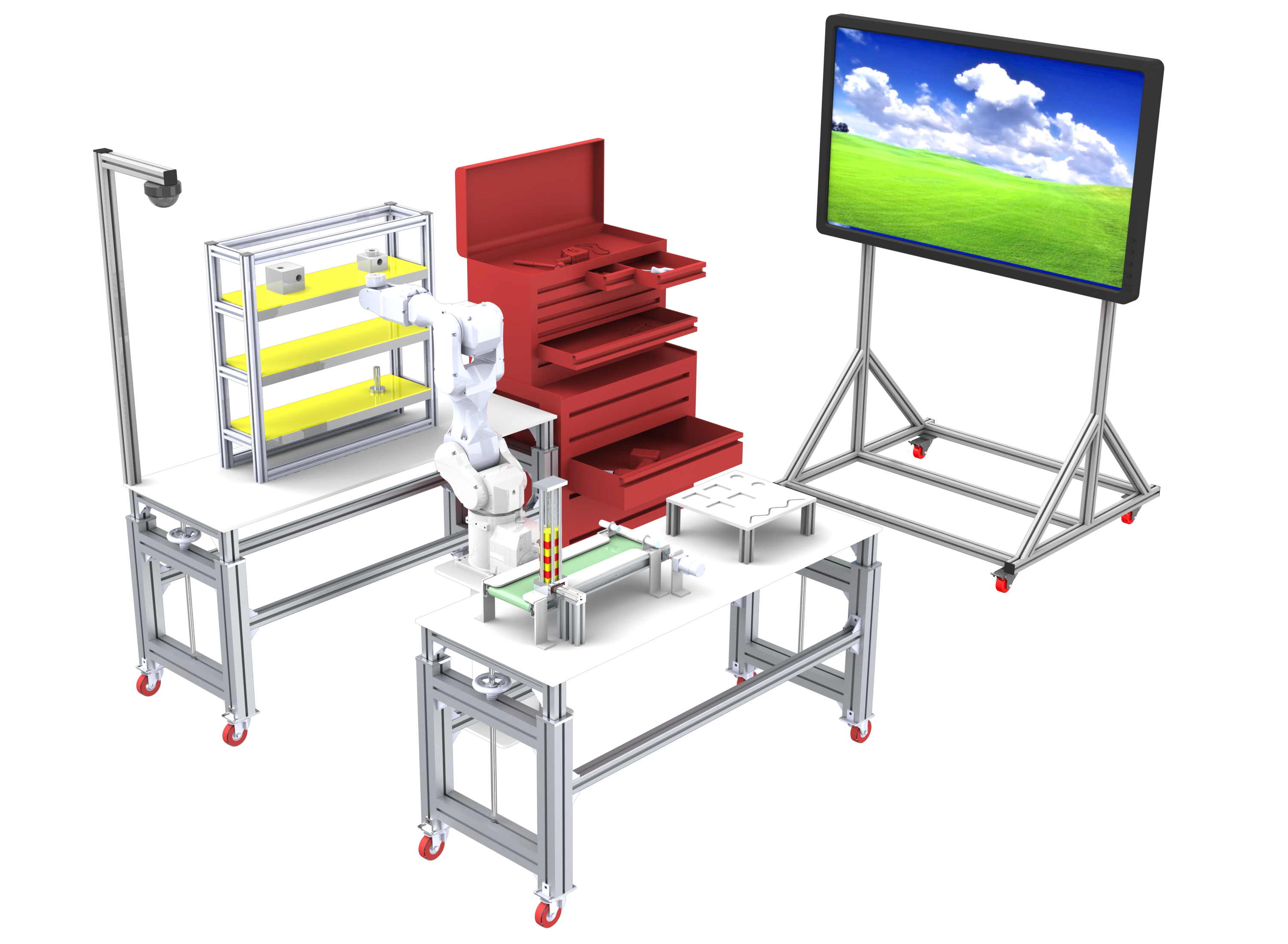 工業(yè)機器人拆裝調(diào)試實訓臺