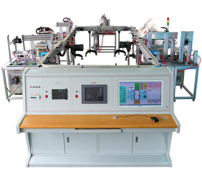 模塊式柔性環(huán)形自動(dòng)生產(chǎn)線及工業(yè)機(jī)器人應(yīng)用實(shí)驗(yàn)系統(tǒng)