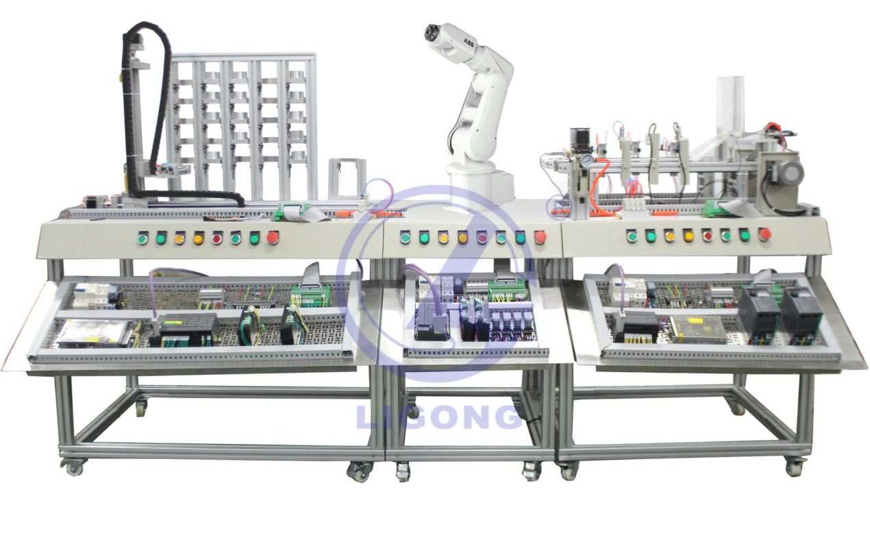 物流倉(cāng)儲(chǔ)及工業(yè)機(jī)器人自動(dòng)化實(shí)訓(xùn)系統(tǒng)